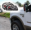 Embossed Dog Set Sticker H-3 in. x W-4.25 in. - image 1