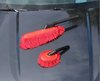 86445 Car Duster Combo Kit [Plastic-Handle Exterior Duster + Dash Mini Duster, Black Handle] - image 2