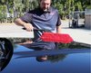 86445 Car Duster Combo Kit [Plastic-Handle Exterior Duster + Dash Mini Duster, Black Handle] - image 3