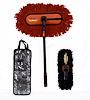 96632 Triple Threat Dust and Wash Car Duster Kit [Extendable Handle: 21-42 in., 360-Degree Swivel Mop Head]