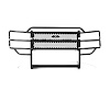 Legend Series Grille Guard For 2003-2007 Chevy Avalanche - image 1