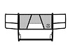 Legend Series Grille Guard For 2017-2021 Ford F-250/F-350/F-450 - image 1