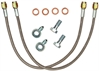 Stainless Steel Brake Line Kit for GM Metric Calipers - image 1
