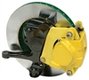 11 in. Iron Redrilled Granada Rotor & GM 1-Piston Caliper w/Chevy Bolt Pattern [Mustang II Spindles] - image 1