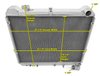 All Aluminum Radiator 1984-85 Mazda RX-7 - image 4
