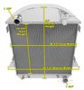 All Aluminum Radiator 1924-27 T-Bucket With Chevy Engine - image 4