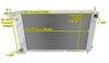 All Aluminum Radiator 1996 Ford Mustang - image 4