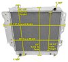 All Aluminum Radiator 1987-2004 Jeep YJ - image 4