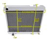 All Aluminum Radiator 1960-65 Cadillac - image 4
