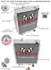 All Aluminum Radiator 1960-66 Ford - image 3