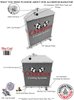 All Aluminum Radiator 1942-48 Ford/Mercury Coupe With Chevy Configuration - image 3