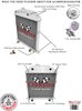 All Aluminum Radiator 1942-48 Ford/Mercury Coupe Flathead Configuration - image 3
