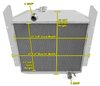 All Aluminum Radiator 1949-52 Studebaker Pick-Up Truck - image 4