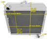 All Alumium Radiator 1953-54 Dodge - image 4