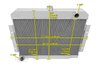 All Aluminum Radiator 1973-85 Jeep CJ - image 4