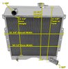 All Aluminum Radiator 1960 Jeep Willys - image 4