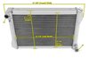 All Aluminum Radiator 1964-74 MG Midget - image 4