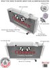 All Aluminum Radiator 1964-78 Triumph Spitfire - image 3