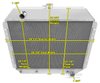 All Aluminum Radiator 1968-79 Ford F-Series & Bronco Chevy Conversion - image 4