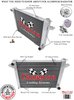 CC1198 All-Aluminum Radiator 1991-1993 Dodge Pickup Truck D250, W250, D350, W350 5.9L 2WD/4WD - image 3