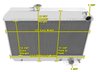 All-Aluminum Radiator 1962-1963 Buick Skylark - image 4