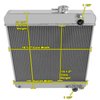 All-Aluminum Radiator 1964-1965 Buick Skylark - image 4
