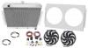 CC1919 All-Aluminum Radiator System Kit for 1973-1985 Jeep CJ With Chevy Configuration - image 1