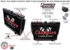 3-Row Aluminum Radiator 1960-1965 Chevy Impala/Bel-Air 3.9l L6/327ci V8/283ci V8, Semi-Gloss Black Finish - image 3