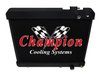 CC284-LS-BLK GM LS Conversion Radiator for 1961-1966 GM C/K Pickup Truck, 1963-1966 GMC Suburban [Black] - image 4