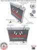 GM LS Conversion/Dual-Pass Radiator 1963-1966 GM C/K Pickup Truck, 1963-1966 GMC Suburban - image 3