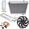 Aluminum Radiator System 1961-1966 GM C/K Truck Includes: - image 1