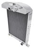  CC3334B-CH All-Aluminum Radiator for 1933-1934 Ford Vehicles w/ Chevy V8 Conversion [3/4 in. Tubes] - image 2