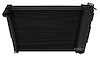 CC337B-BLK All-Aluminum Radiator for 1967-1969 Chevrolet Camaro & Pontiac Firebird [Black] - image 1