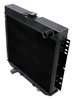 3-Row Aluminum Radiator 1963-1977 Ford Mustang/Mavrick/Falcon/Torino/Fairlane, 1966-1973 Mercury Comet/Cougar, Semi-Gloss Black - image 2