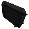 CC374B-BLK All-Aluminum Radiator for Select 1968-1974 Dodge & Plymouth Vehicles [3/4 in. Tubes, Black] - image 2