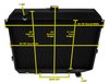 CC374B-BLK All-Aluminum Radiator for Select 1968-1974 Dodge & Plymouth Vehicles [3/4 in. Tubes, Black] - image 4