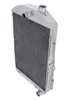 CC38CH All Aluminum Radiator for 1938 Chevrolet Master With V8 Conversion - image 2