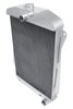 All-Aluminum Radiator 1941 Chevy Fleetline, Fleetmaster, Master 85, Special Deluxe, For V8 Engine Conversion - image 2