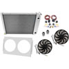 LS Conversion/Dual Pass Radiator Kit 1973-74 GM (23" Core) Includes: - image 1