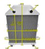 All-Aluminum Radiator 1941 Ford Truck - image 4