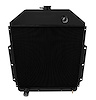 CC4252FD-BLK All-Aluminum Radiator for 1942-1952 Ford Truck w/ Factory Ford [Black] - image 1
