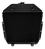 CC4252FH-BLK All-Aluminum Radiator for 1942-1952 Ford Truck w/ Ford Flathead [Black] - image 1