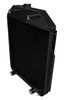 CC4252FH-BLK All-Aluminum Radiator for 1942-1952 Ford Truck w/ Ford Flathead [Black] - image 2
