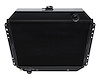 3-Row Aluminum Radiator 1968-1979 Ford F-Series Pickup Truck V8, 1978-1979 Ford Bronco V8, Semi-Gloss Black Finish - image 1