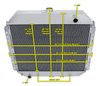  CC433B-CY All-Aluminum Radiator for 1968-1979 Ford F-Series Pickup Truck V8, 1978-1979 Ford Bronco V8 [Coyote Swap] - image 4