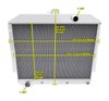All-Aluminum Radiator 1949-1951 Mercury - image 4