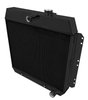 CC4954B-BLK All-Aluminum Radiator for Select 1949-1954 Chevrolet Vehicles [3/4 in. Tubes, Black] - image 2