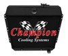 CC4954B-BLK All-Aluminum Radiator for Select 1949-1954 Chevrolet Vehicles [3/4 in. Tubes, Black] - image 4
