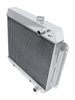 GM LS Conversion Radiator for 1949-1954 Chevy 150, 210, Bel Air, Fleetline, Styleline - image 2