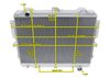 CC499 All-Aluminum Radiator for Select 1973-1979 Mopar A Bodies - image 4